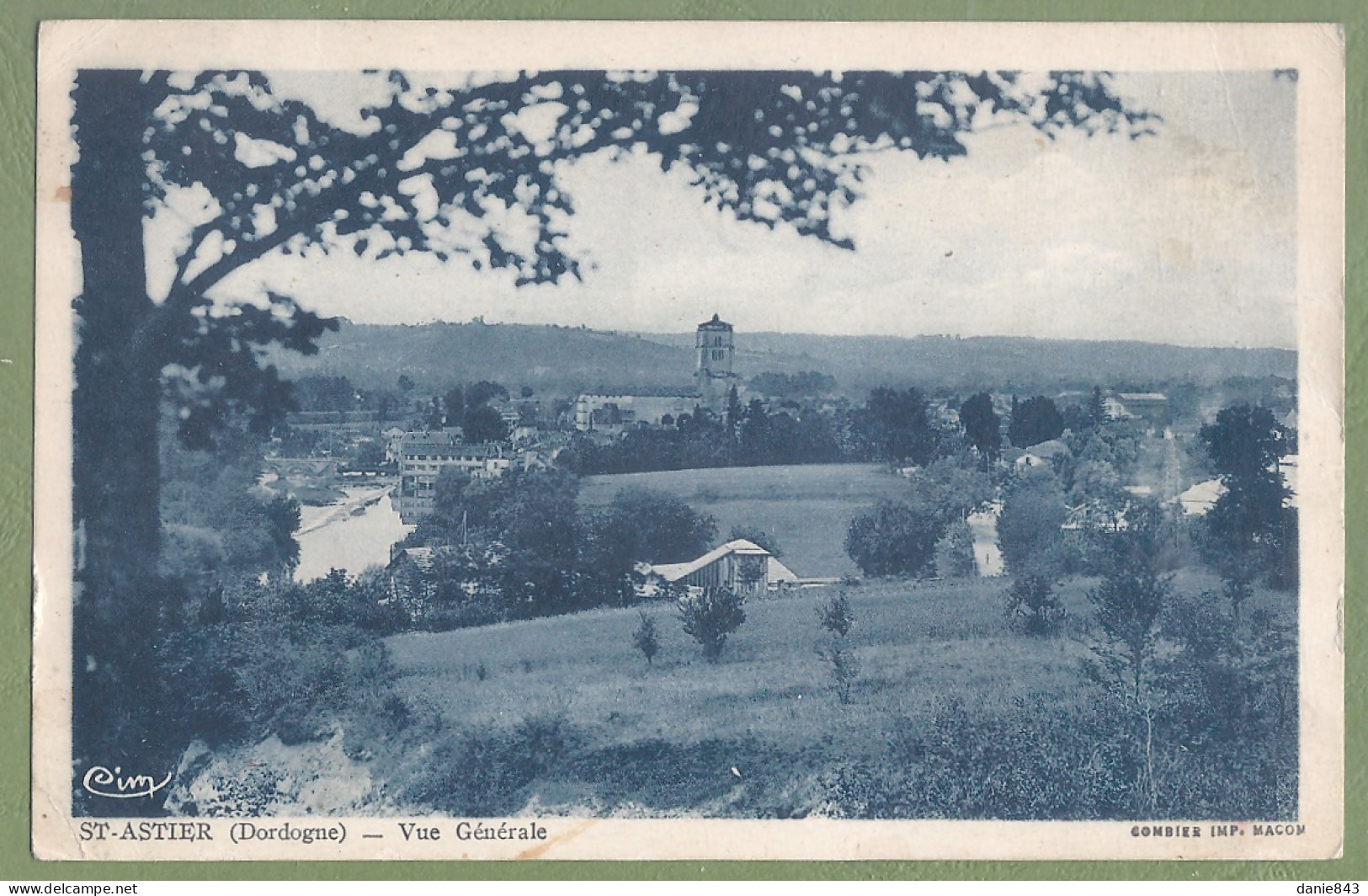 CPA  - DORDOGNE - SAINT ASTIER - VUE GÉNÉRALE - Other & Unclassified