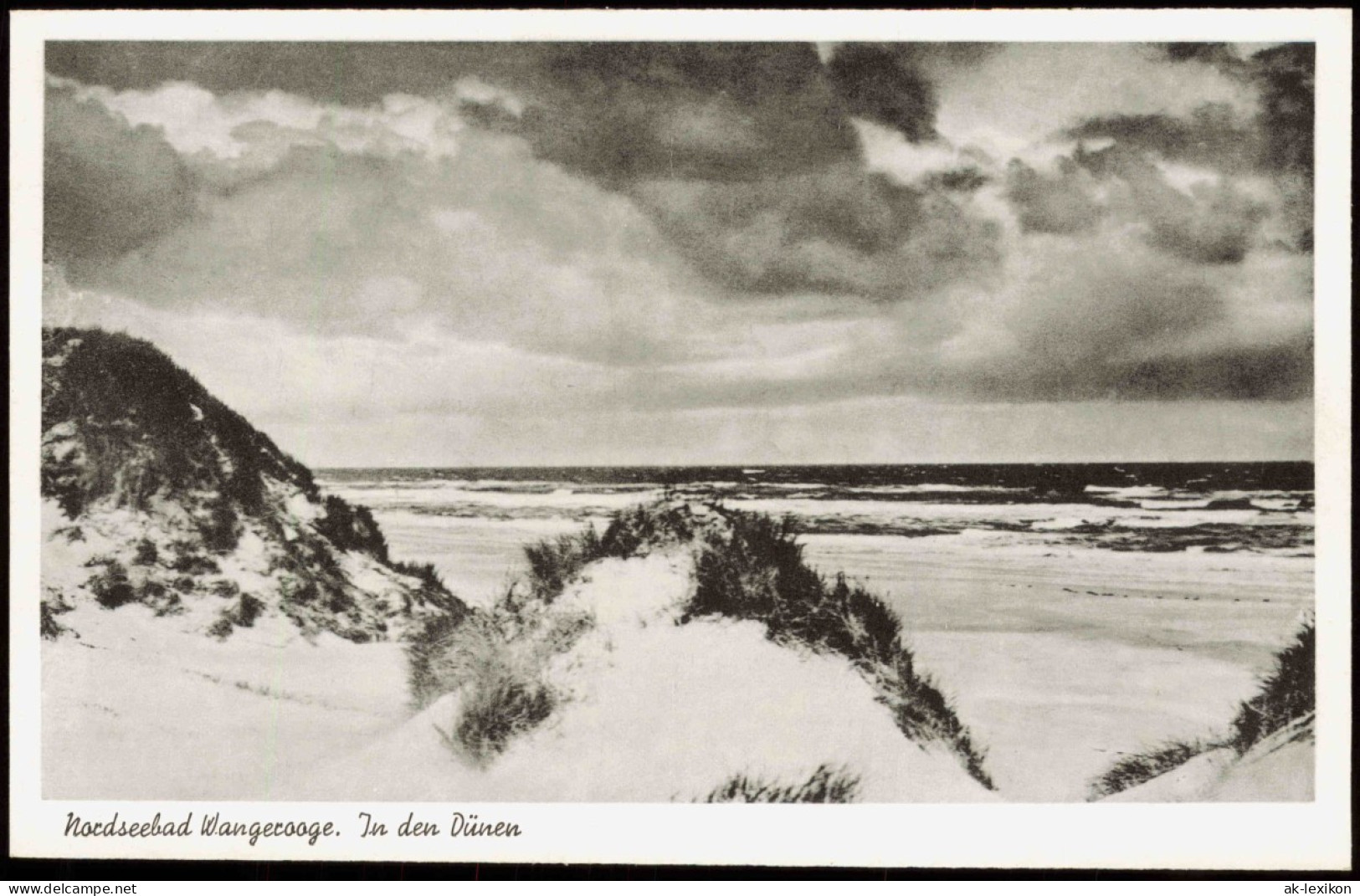 Ansichtskarte Wangerooge Meer / Strand Nordseebad In Den Dünen 1956 - Wangerooge