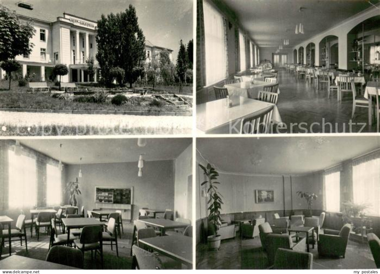 73752724 Antonshoehe Breitenbrunn Kneipp Sanatorium Speisesaal Aufenthaltsraeume - Other & Unclassified