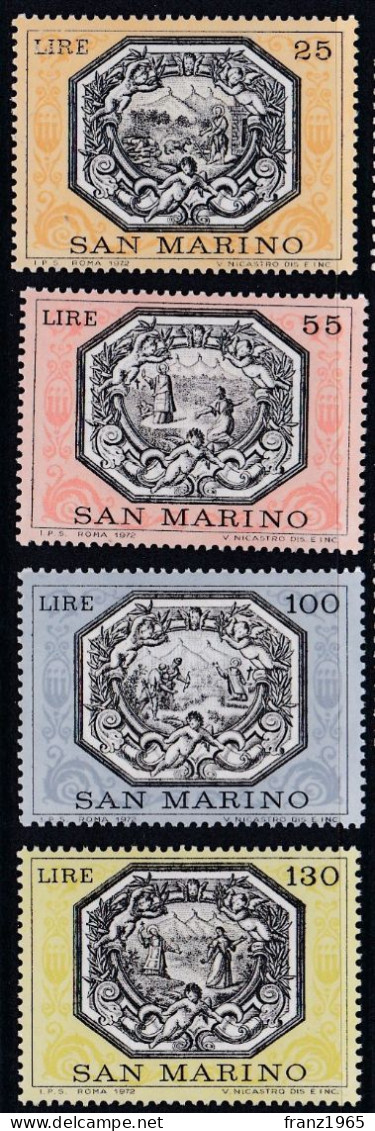 Allegories - 1972 - Unused Stamps