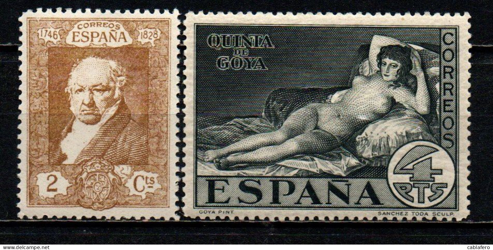 SPAGNA - 1930 - FRANCISCO GOYA - MNH - Unused Stamps
