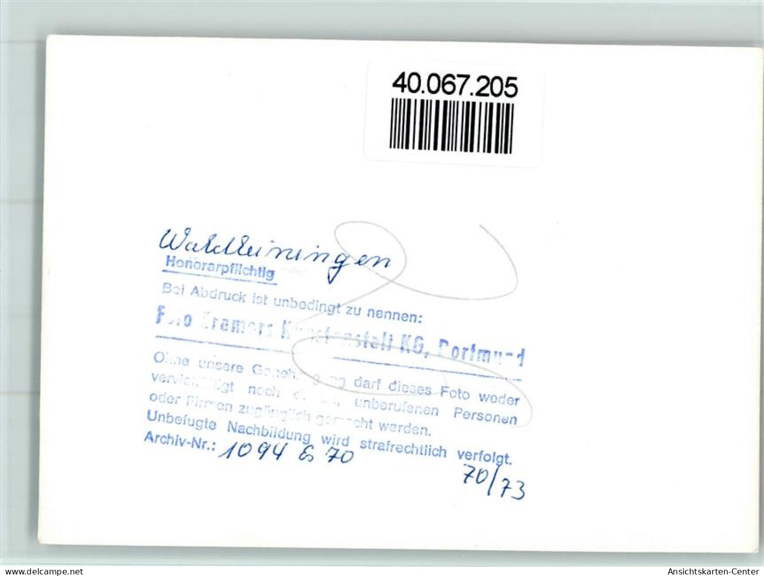 40067205 - Waldleiningen , Baden - Other & Unclassified