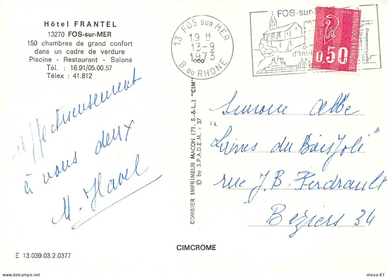 13 - Fos Sur Mer - Hôtel Frantel - Other & Unclassified