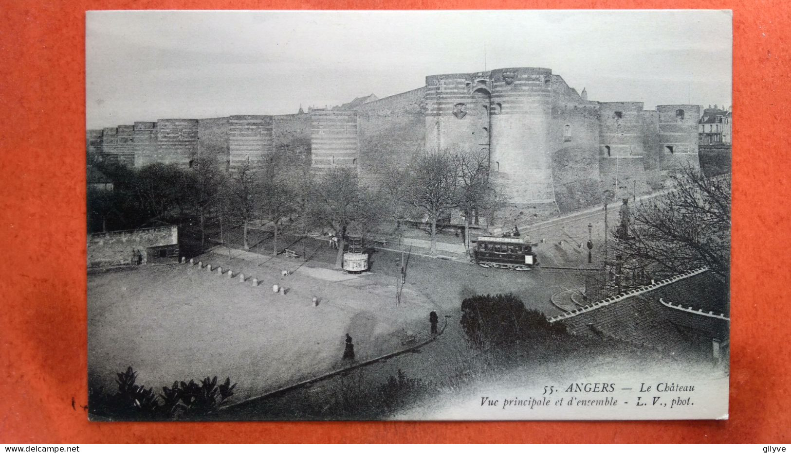 CPA (49) Angers. Vue Du Château.  Animation  (7A.n°237) - Angers