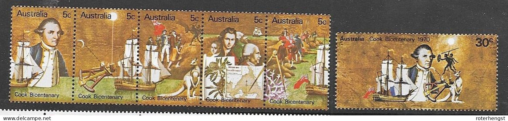 Australia Set Mnh ** Cook 1970 - Mint Stamps
