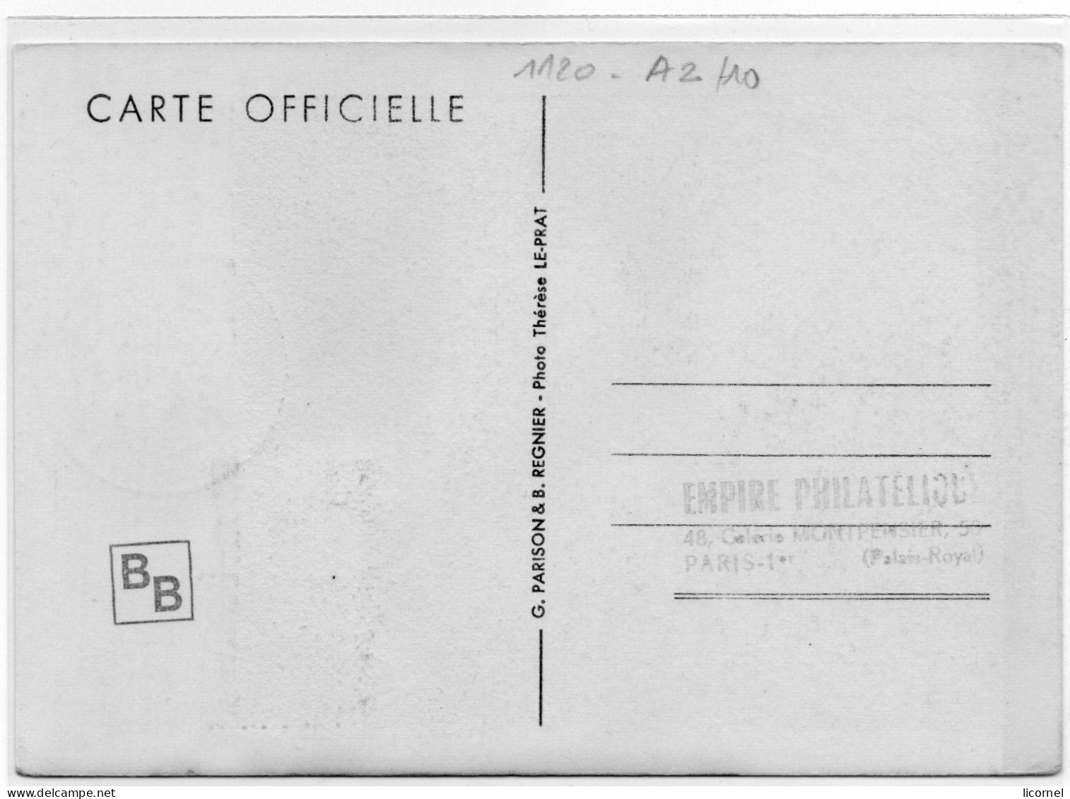Carte Maxi  1957 : LEO LAGRANGE - 1950-1959