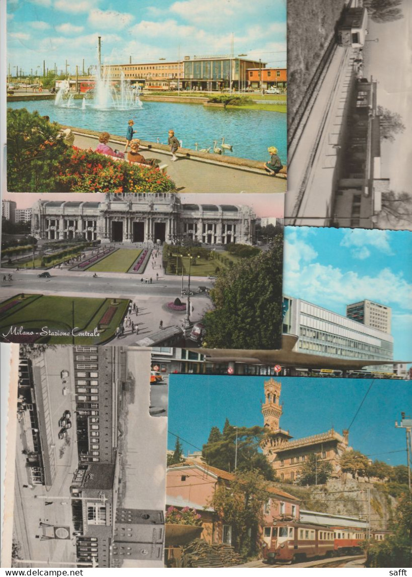 Lot Mit 85 Ansichtskarten Motiv Eisenbahn Und Bahnhof - 5 - 99 Cartoline