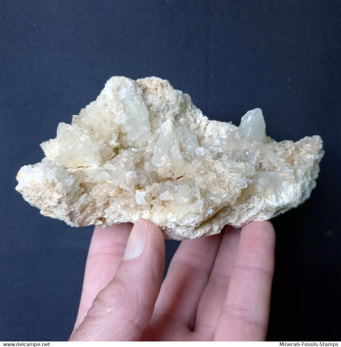 #B51 COELESTIN Kristalle (Grottacalda Mine, Enna, Sizilien, Italien) - Mineralen