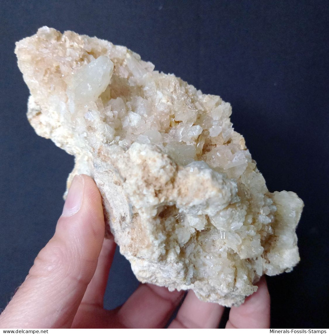 #B51 COELESTIN Kristalle (Grottacalda Mine, Enna, Sizilien, Italien) - Mineralen