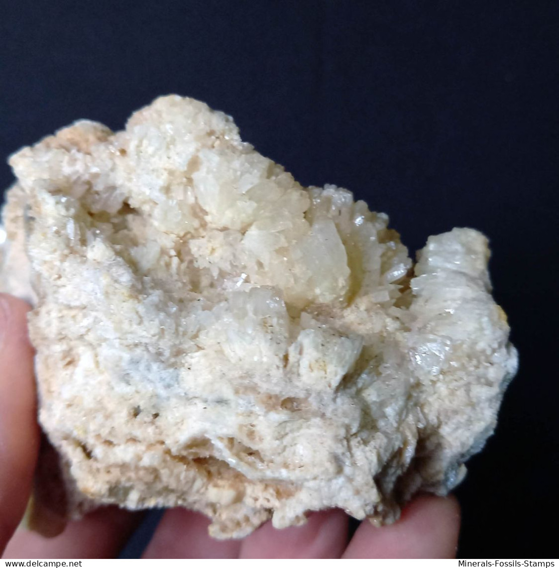 #B51 COELESTIN Kristalle (Grottacalda Mine, Enna, Sizilien, Italien) - Mineralien