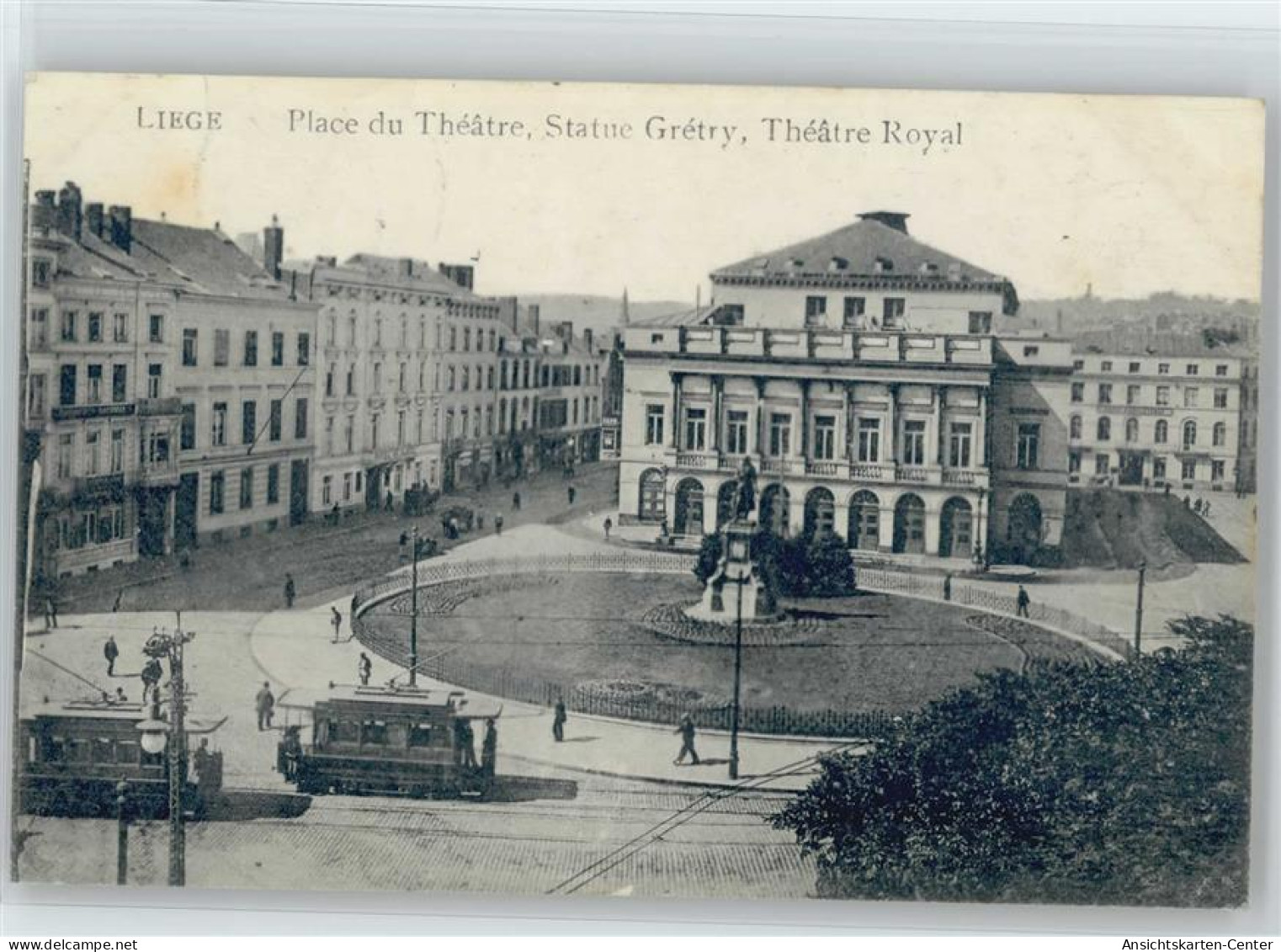 12002705 - Liege - Place Du Theatre - Strassenbahn - Leuven