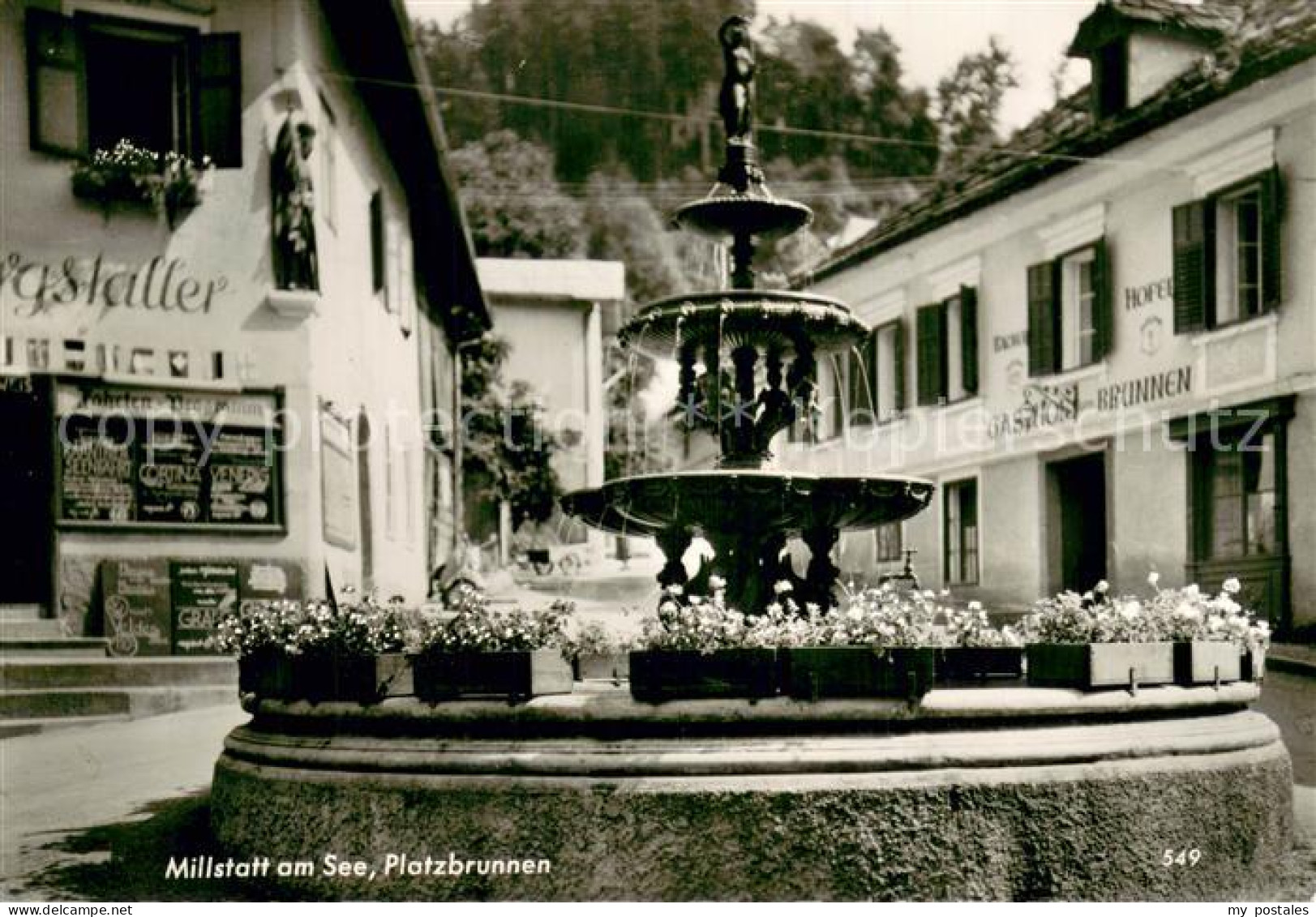 73752601 Millstatt Millstaettersee Platzbrunnen  Millstatt Millstaettersee - Altri & Non Classificati