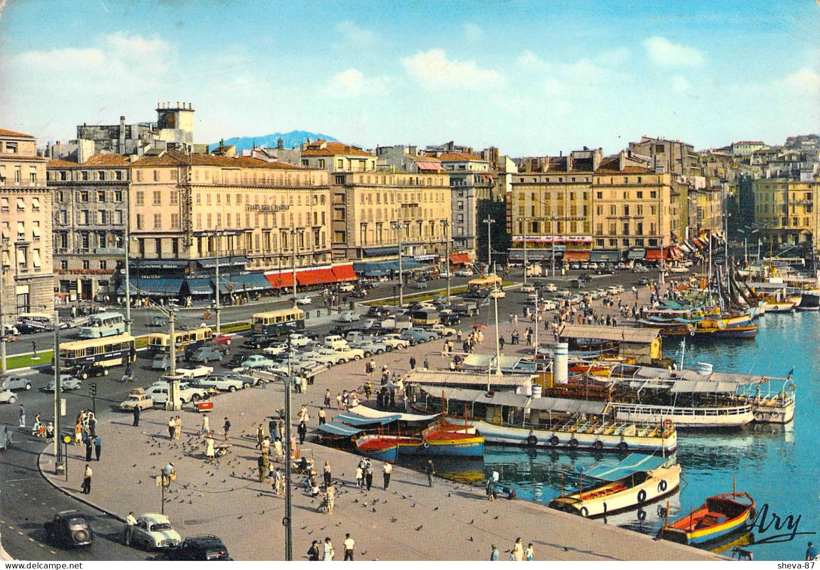 13 - Marseille - Quai Des Belges Et Les Hôtels - Ohne Zuordnung