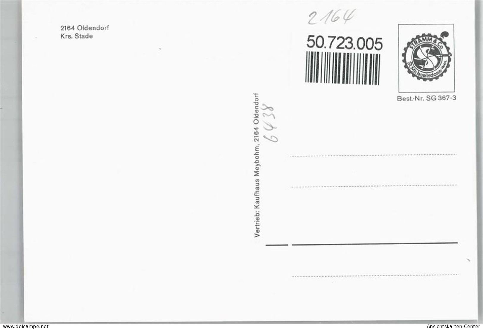 50723005 - Oldendorf , Kr Stade - Andere & Zonder Classificatie