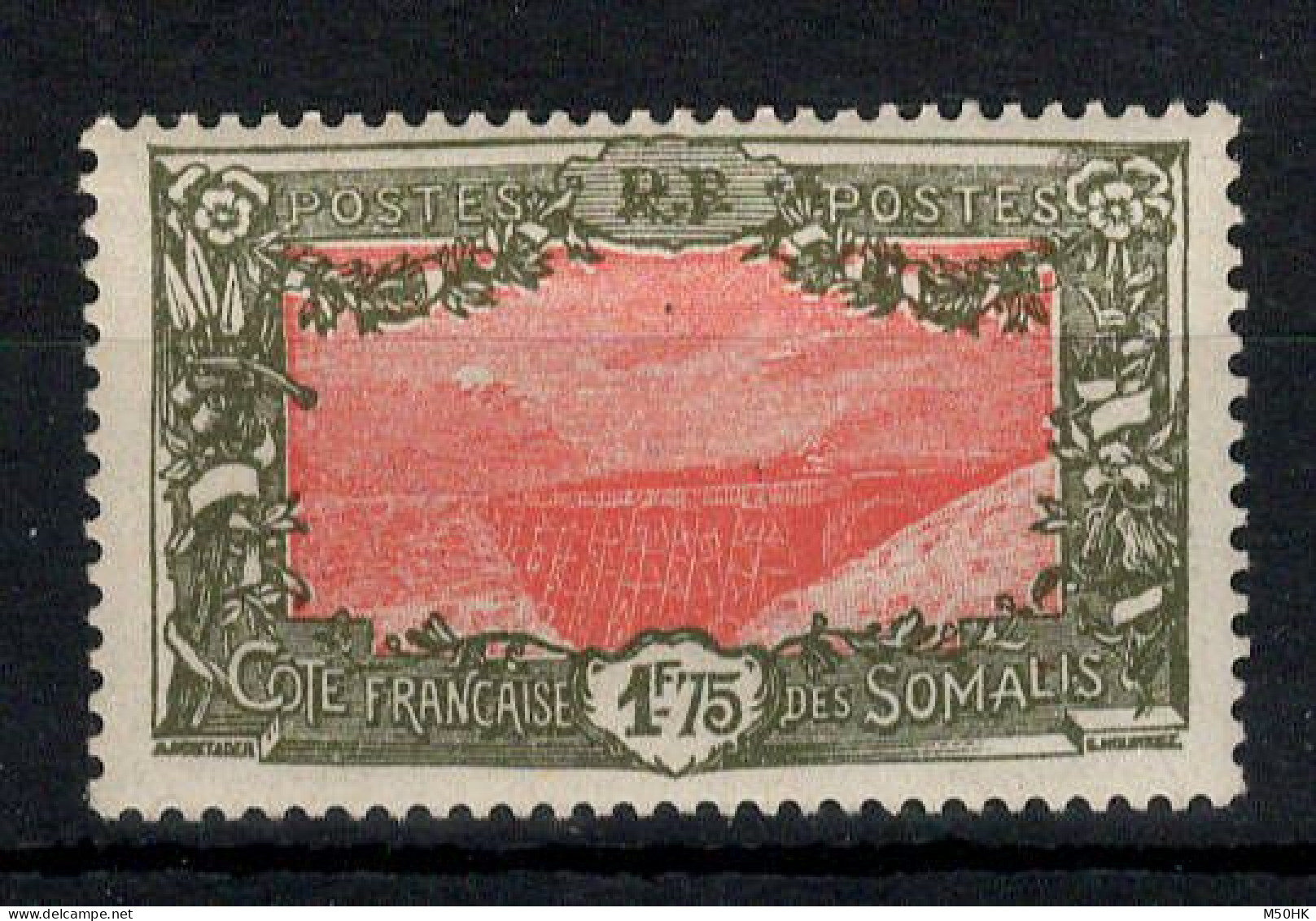 Cote Des Somalis - YV 135A N* MH , Cote 11 Euros - Unused Stamps