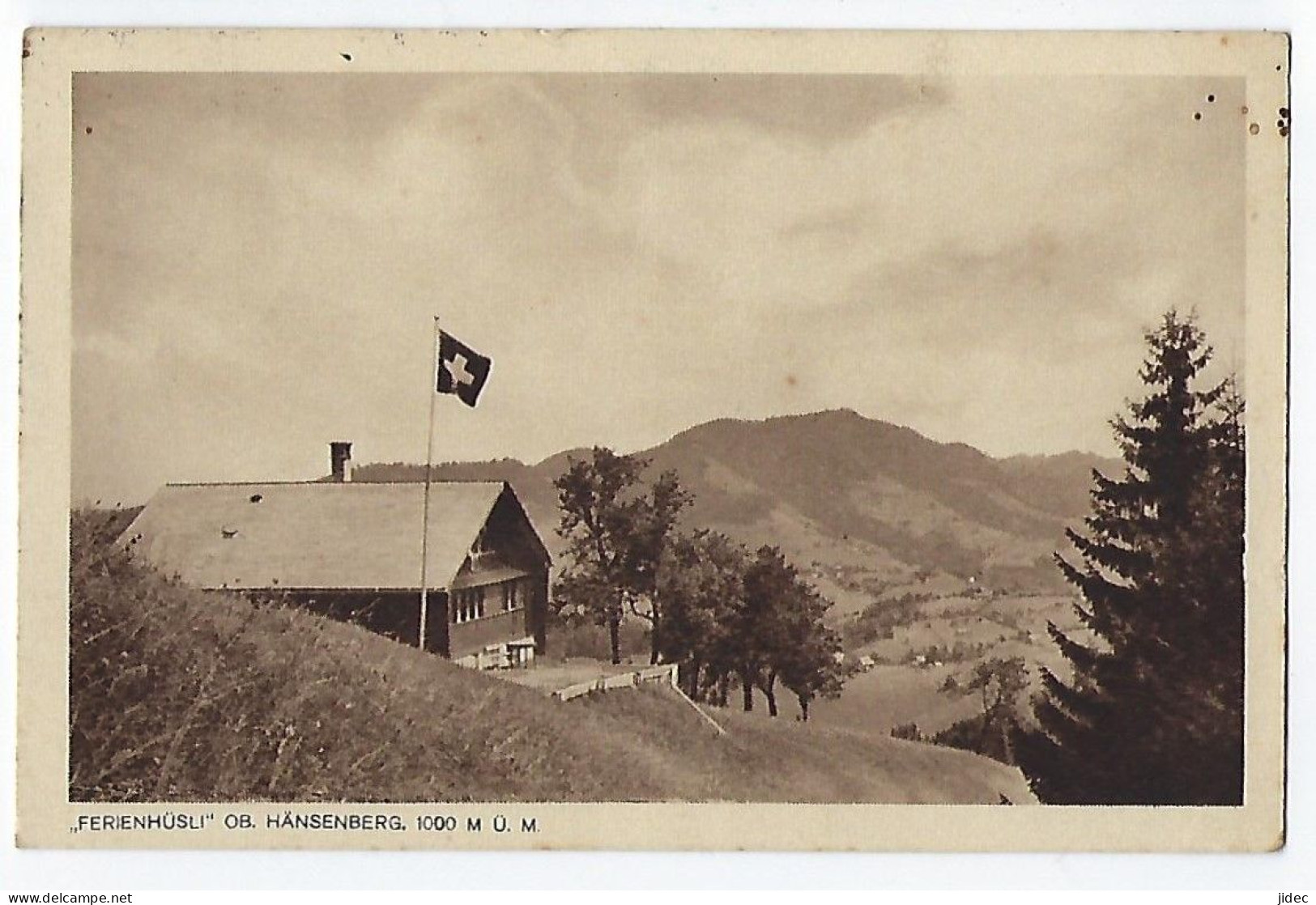 CPA Suisse Wattwil - Ferienhüsli Ob. Hänsenberg Berg Près De Lichtensteig Ebnat-Kappel Toggenburg Neckertal Bütschwil - Wattwil