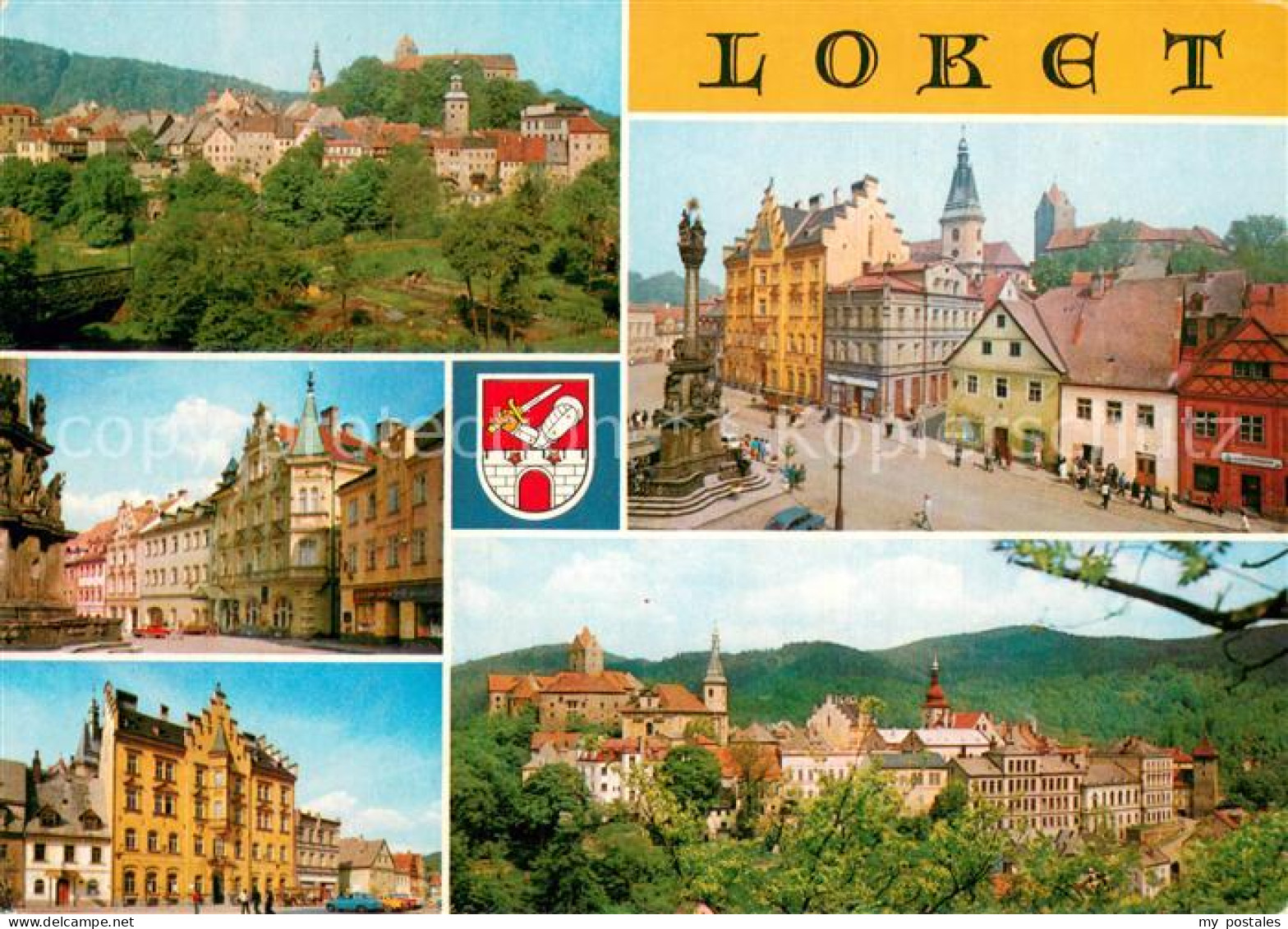 73752581 Loket Elbogen Czechia Altstadt-Ansichten  - Tschechische Republik