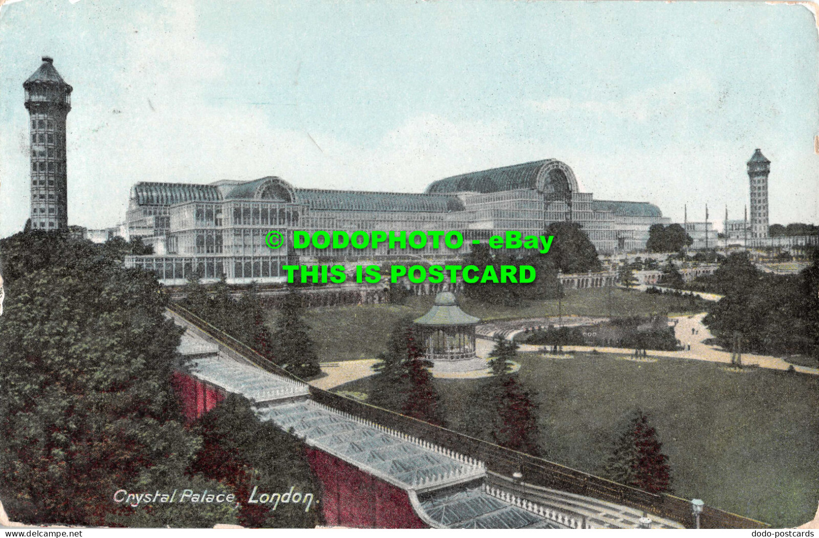 R539474 London. Crystal Palace. R. B. Postcard - Sonstige & Ohne Zuordnung