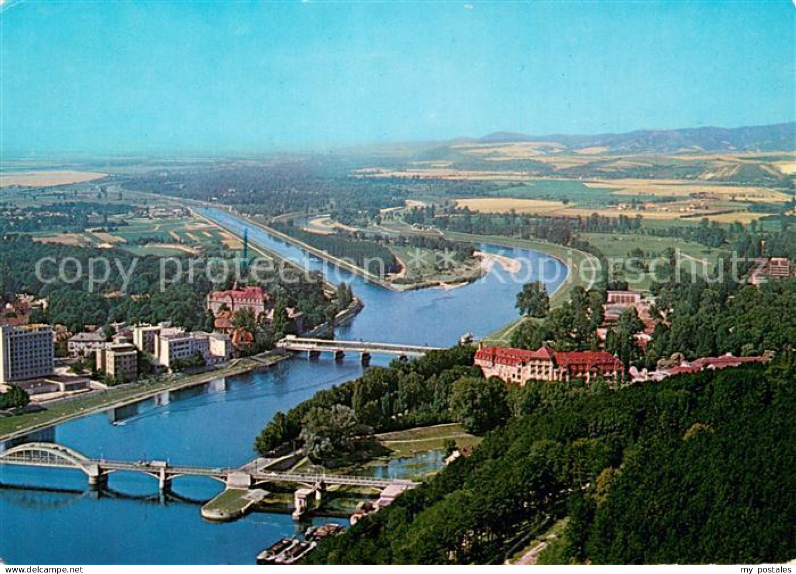 73752513 Piestany Fliegeraufnahme Piestany - Slowakei