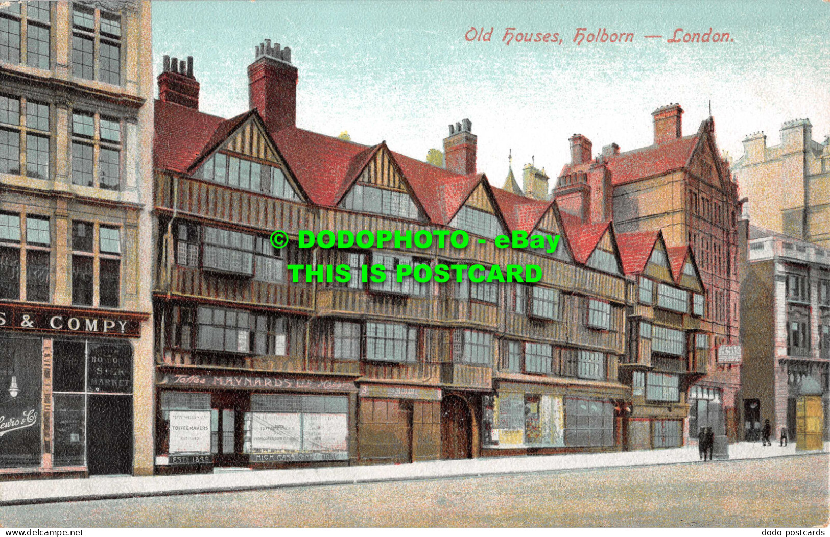 R539477 London. Old Houses. Holborn. Empire Series. No. 826 - Autres & Non Classés