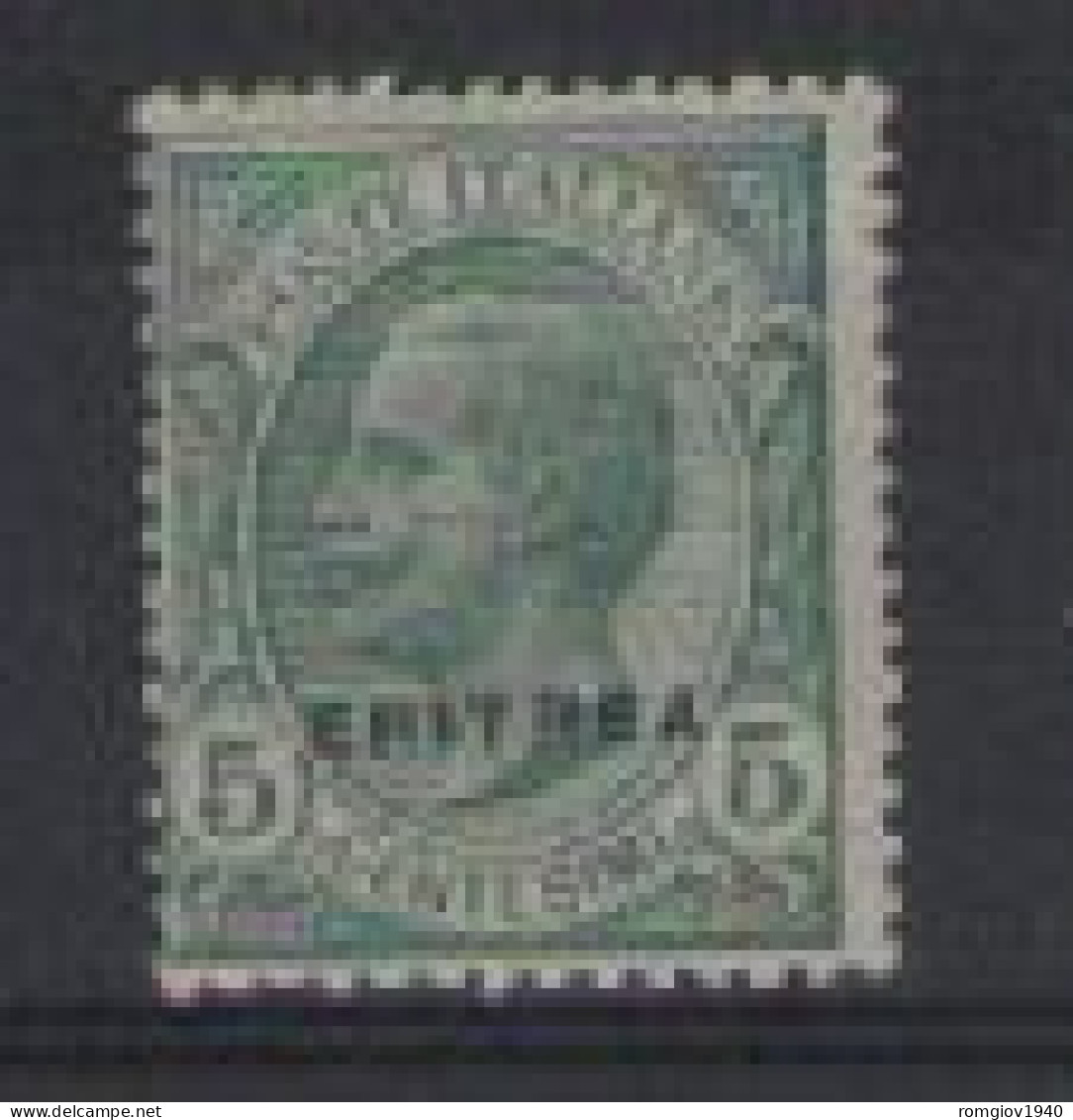 COLONIE ITALIANE ERITREA 1924 FRANCOBOLLI D'ITALIA SOPRASTAMPATI SASS. 79  MLH  VF - Erythrée