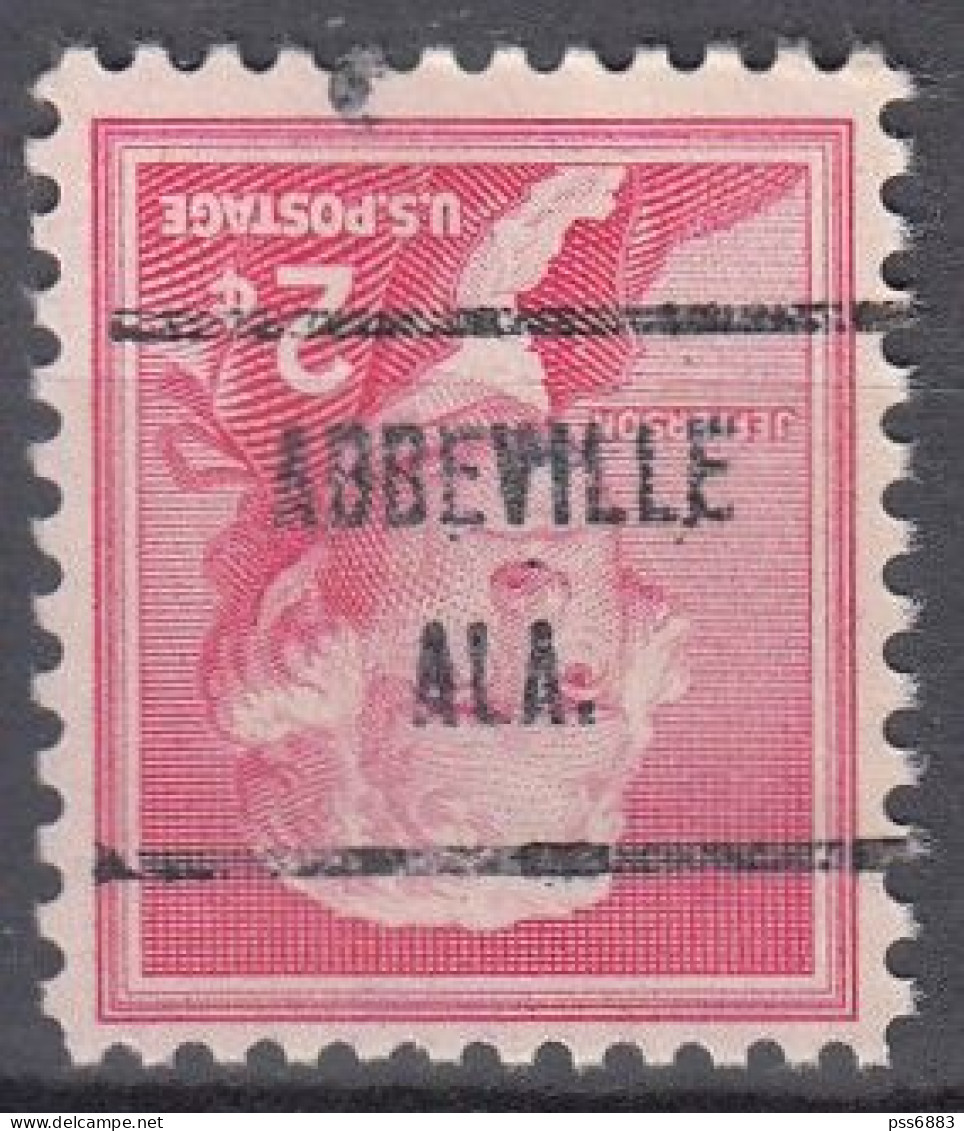 USA LOCAL Precancel/Vorausentwertung/Preo From ALABAMA - Abbeville - Type 719 - Precancels