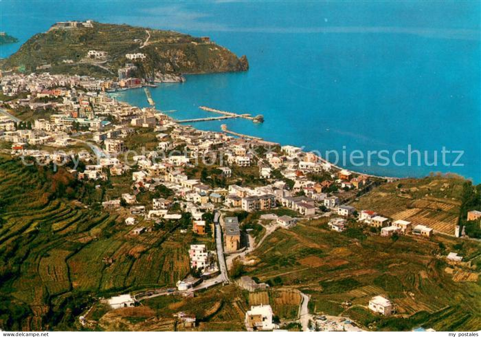 73752485 Lacco Ameno-Ischia Panorama Dall Aereo Lacco Ameno-Ischia - Sonstige & Ohne Zuordnung