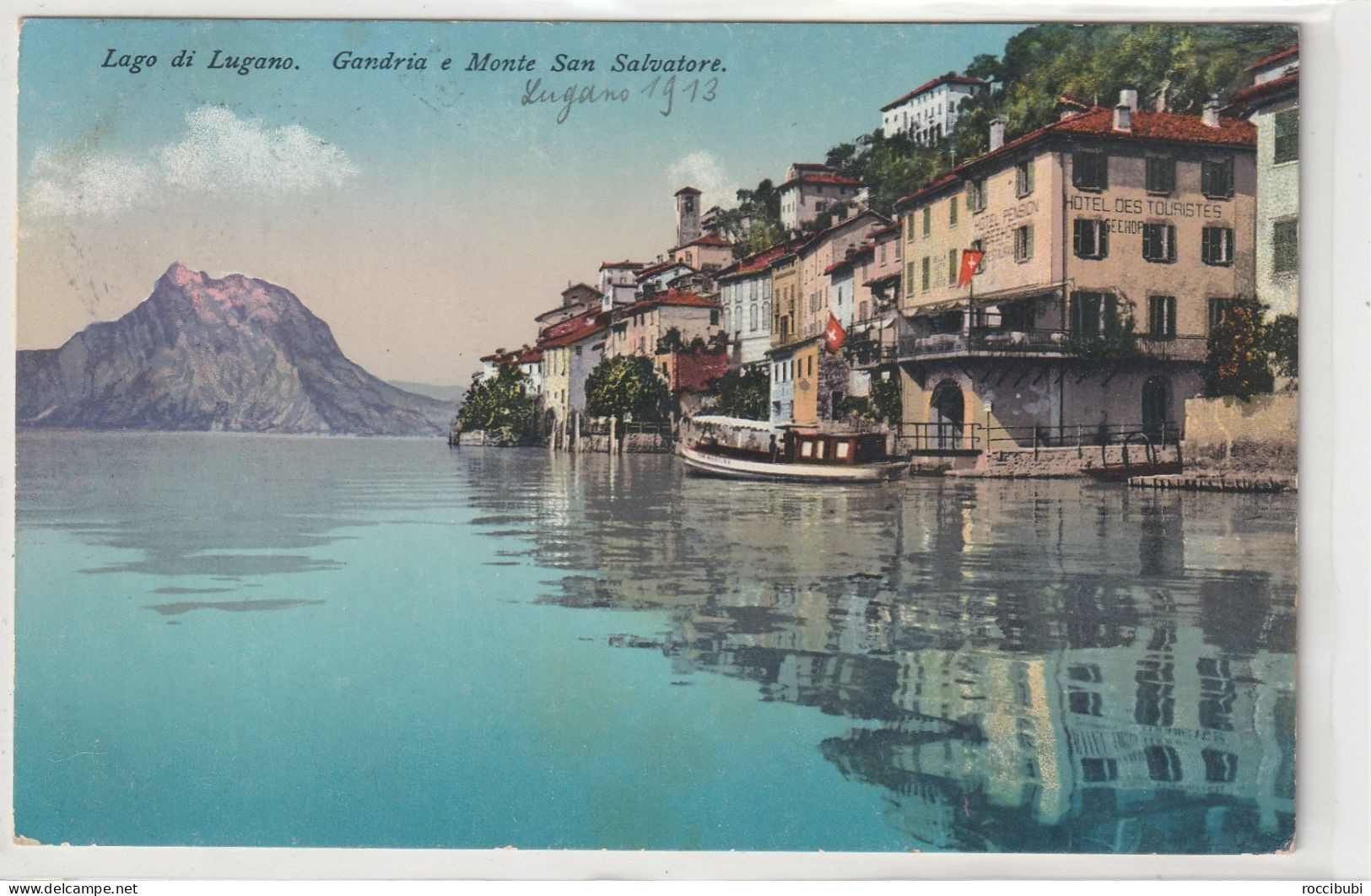 Lago Di Lugano, Gandria E Monte S. Salvatore - Lugano