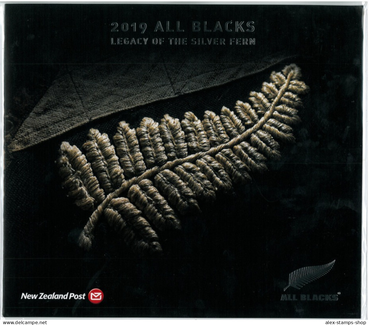 NEW ZEALAND 2019 ALL BLACKS - LEGACY OF THE SILVER FERN NEW SPECIAL FOLDER - Presentation Packs