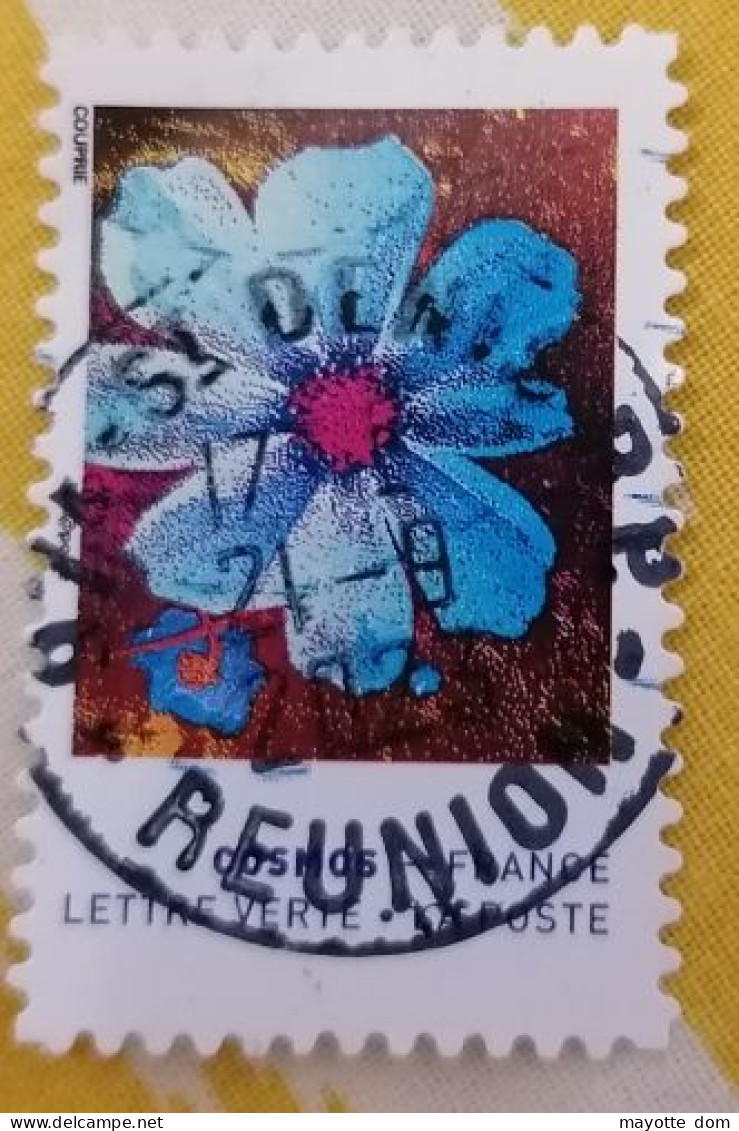 FRANCE 2023 Couleurs Cosmos 2020 Oblitere REUNION Cachet Rond - Oblitérés