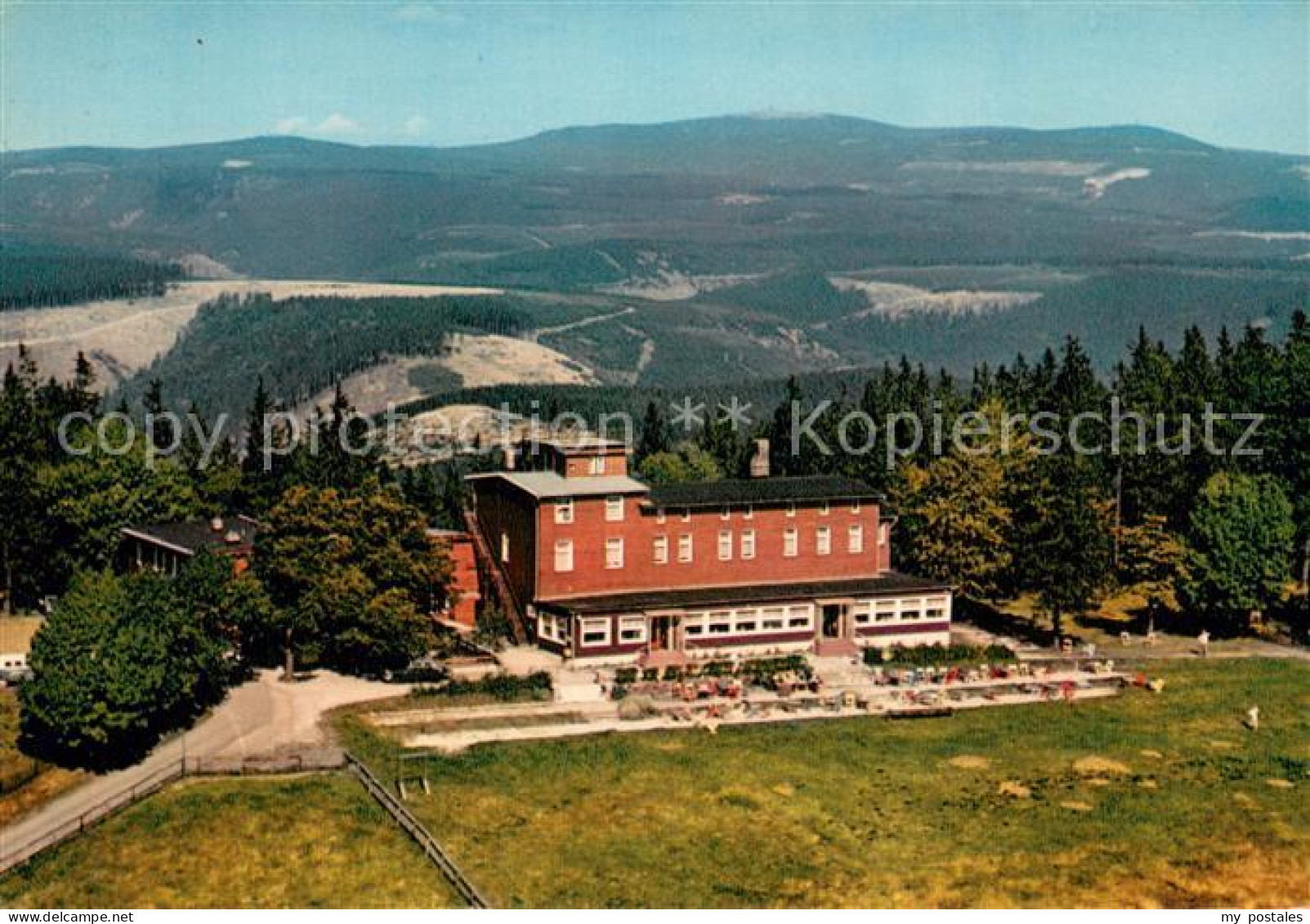 73752452 Wieda Berghotel Stoeberhai Suedharz Fliegeraufnahme Wieda - Andere & Zonder Classificatie