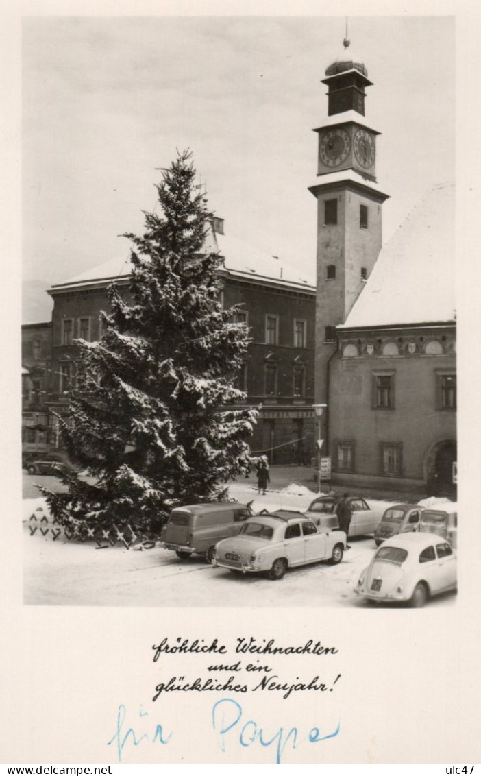 - Fröhliche Weihnacht Und Ein Glüchliches Neujahr ! - Carte Photo - Scan Verso - - Nieuwjaar