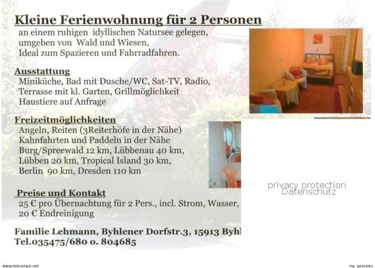 73752430 Byhlen Fliegeraufnahme Kleine Ferienwohnung Fam Lehmann Teilansichten B - Autres & Non Classés