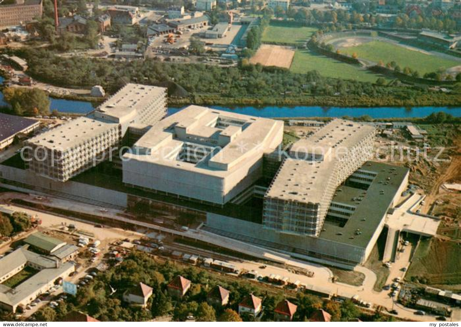 73752425 Steglitz Klinikum Fliegeraufnahme Steglitz - Sonstige & Ohne Zuordnung