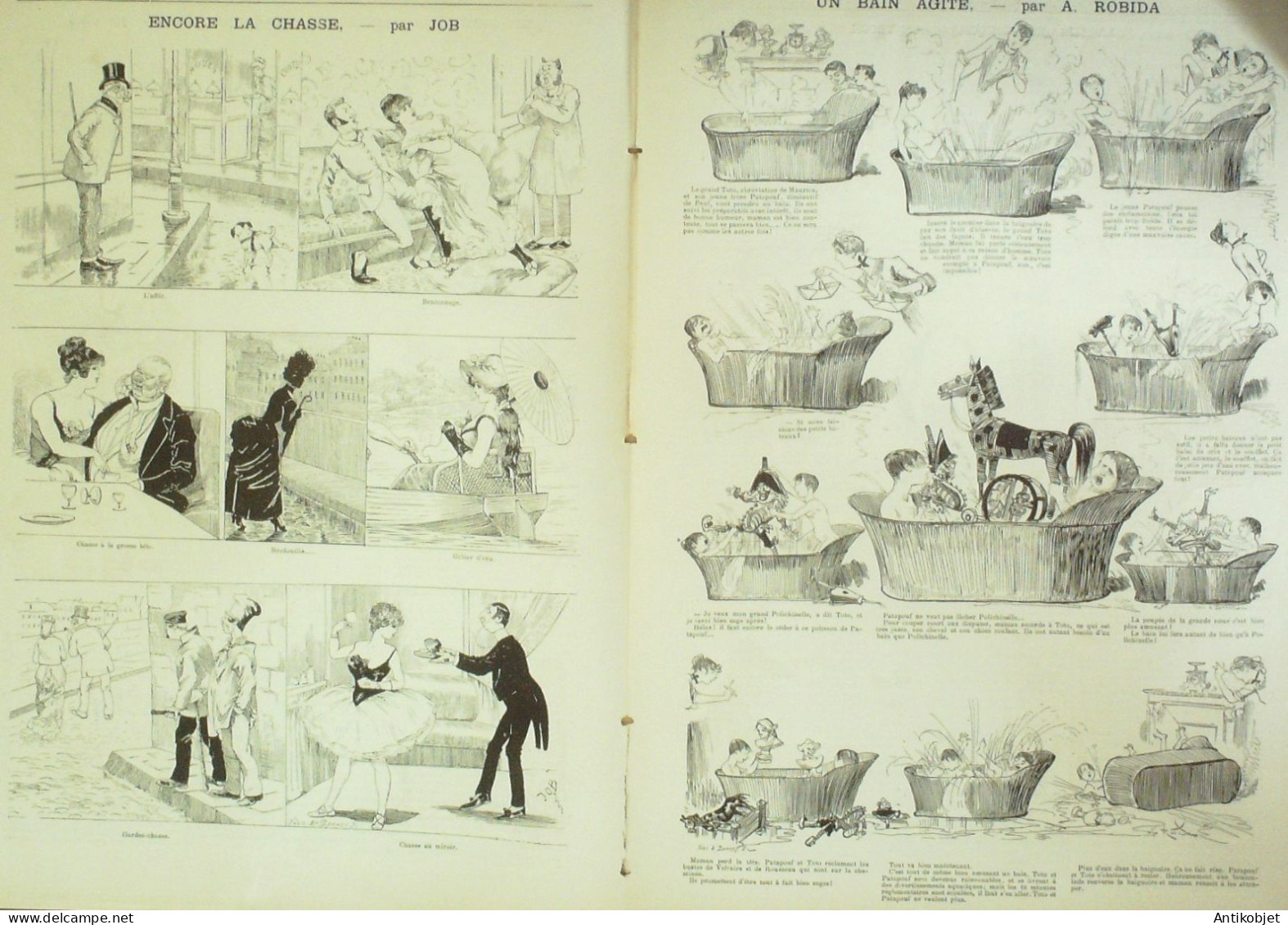 La Caricature 1885 N°299 Réservistes En Manoeuvres Draner Gino Robida Job - Riviste - Ante 1900