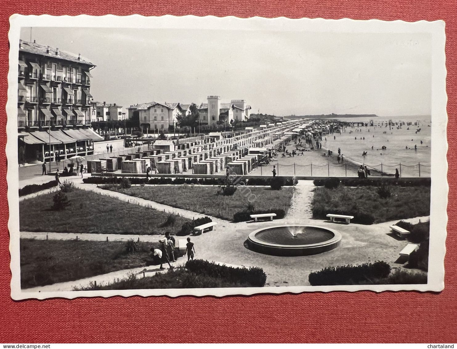 Cartolina - Saluti Da Grado ( Gorizia ) - Spiaggia - 1941 - Non Classés