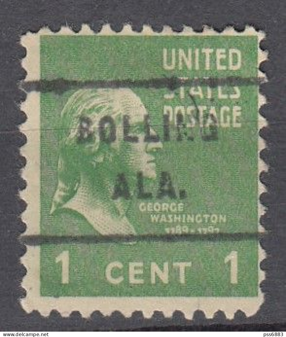 USA LOCAL Precancel/Vorausentwertung/Preo From ALABAMA - Bolling - Type: 717 - Precancels