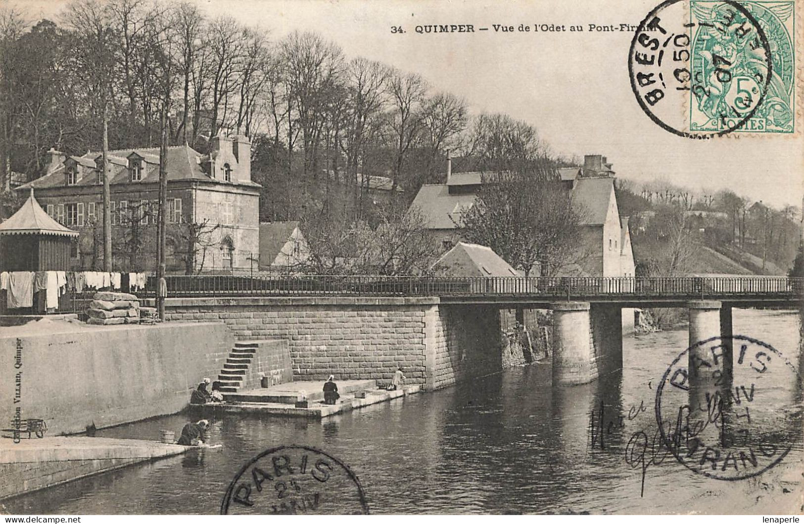 D8140 Quimper Vue De L'Odet - Quimper