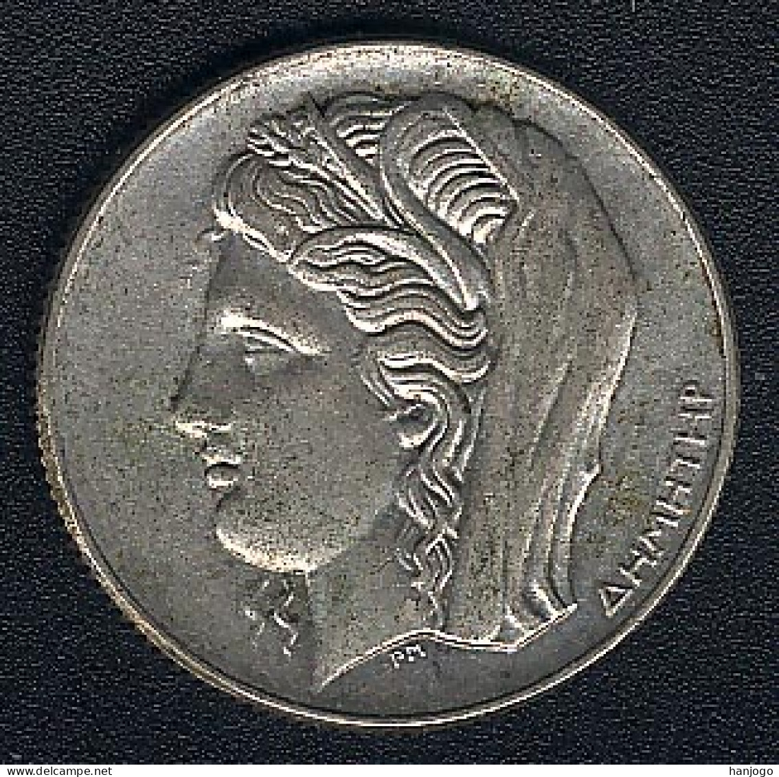 Griechenland, 10 Drachmai 1930, Demeter, Silber - Grèce