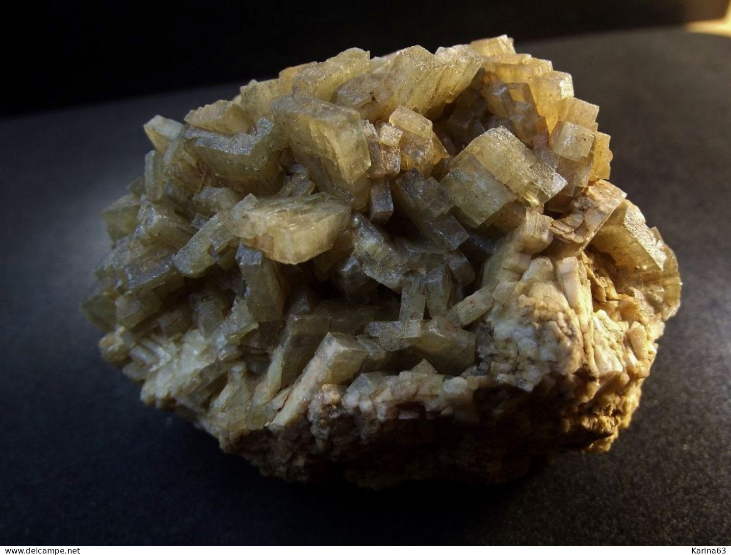 Baryte On Matrix  (7 X 5 X 5 Cm )  Igornay -  Saône-et-Loire - Bourgogne-Franche-Comté -  France. - Mineralen