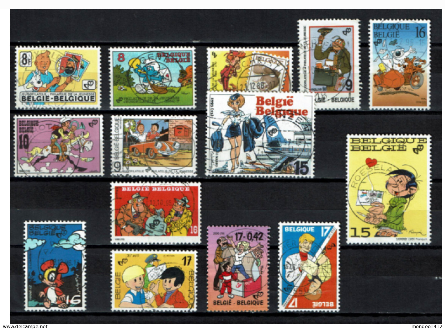 België - Strips, Comics, BD - Gestempeld - Used Stamps