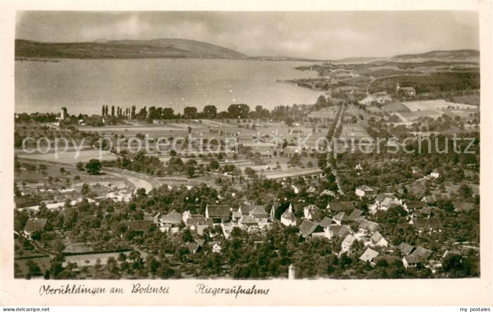 73752382 Oberuhldingen Bodensee Fliegeraufnahme Oberuhldingen - Andere & Zonder Classificatie