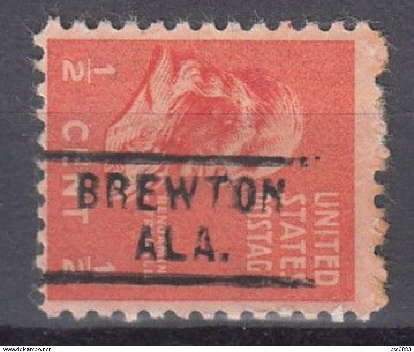 USA LOCAL Precancel/Vorausentwertung/Preo From ALABAMA - Brewton - Type: 729 - Vorausentwertungen