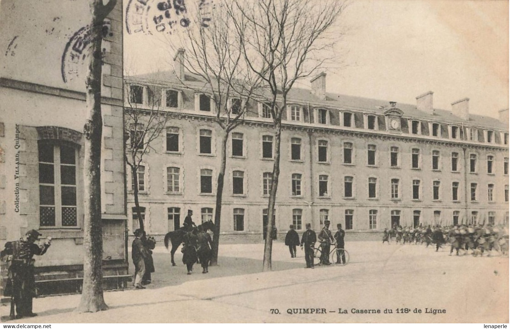 D8141 Quimper La Caserne Du 118 De Ligne - Quimper