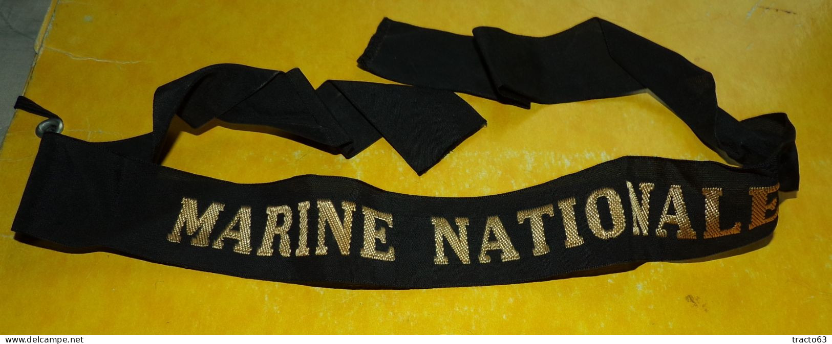 BANDE DE BACHI MARINE NATIONALE DE LA MARINE FRANCAISE  ,BON  ETAT VOIR PHOTO  . POUR TOUT RENSEIGNEMENT ME CONTACTER. R - Patches