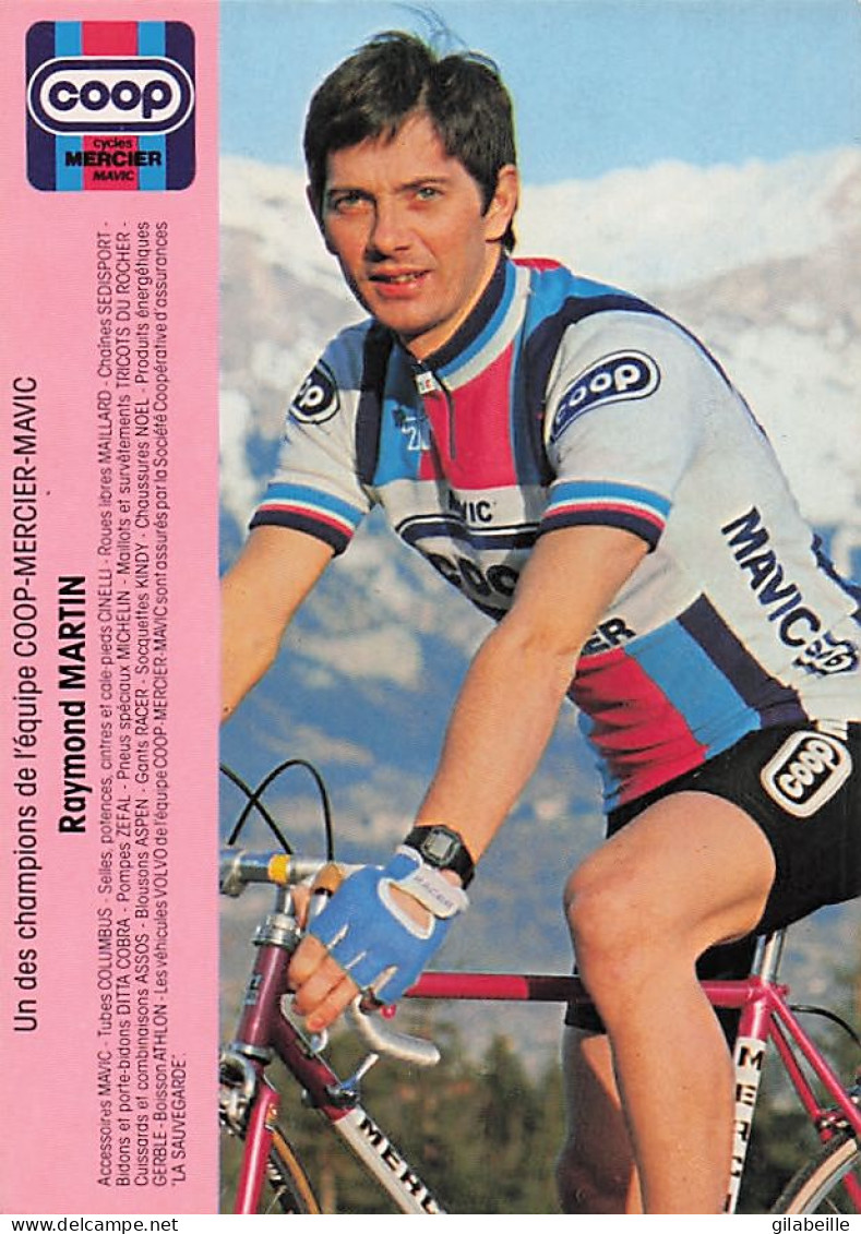 Vélo Coureur Cycliste Francais Raymond Martin - Team COOP Mercier  -  Cycling - Cyclisme - Ciclismo - Wielrennen -  - Wielrennen