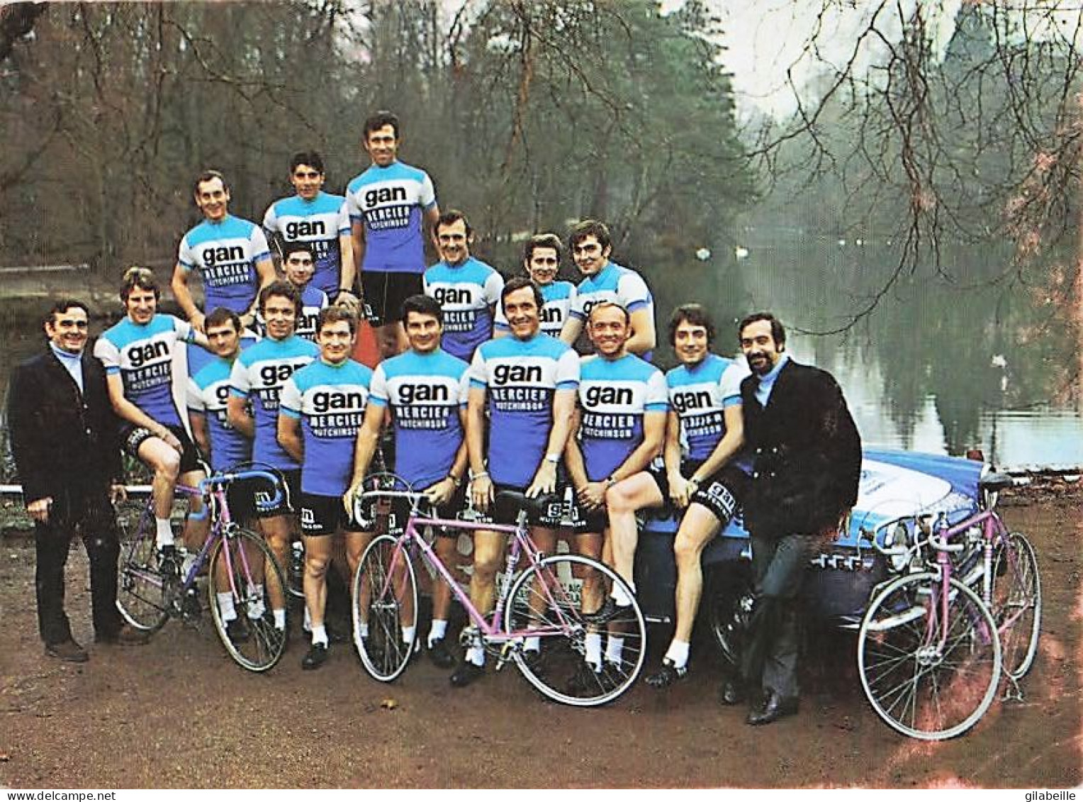 Vélo Coureur Cycliste  - Team GAN - 1973  -  Cycling - Cyclisme - Ciclismo - Wielrennen  - Wielrennen