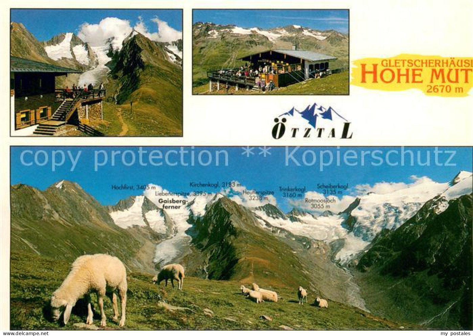 73752371 Obergurgl Soelden Oetztal Tirol Gletscherhaeusl Hohe Mut Panorama  - Andere & Zonder Classificatie