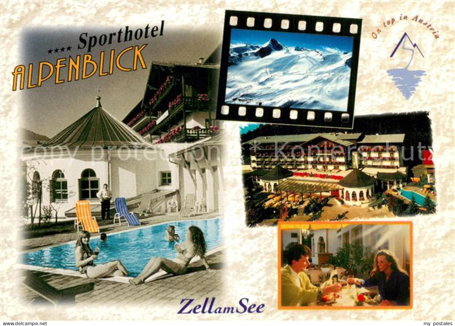 73752365 Zell See Sporthotel Alpenblick Pool Gastraum Zell See - Sonstige & Ohne Zuordnung