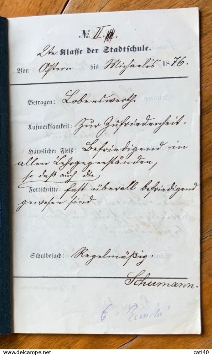 SITTEN = BUCH  - GUSTAV REINKE - 1876 - Historische Dokumente
